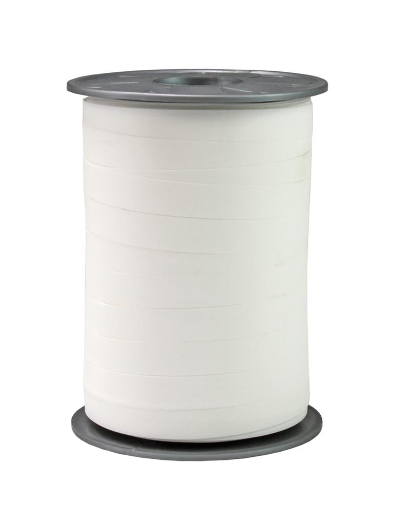 Pattberg Geschenkband PP, matt, weiss – 10 mm × 200 m – 1 Stk.