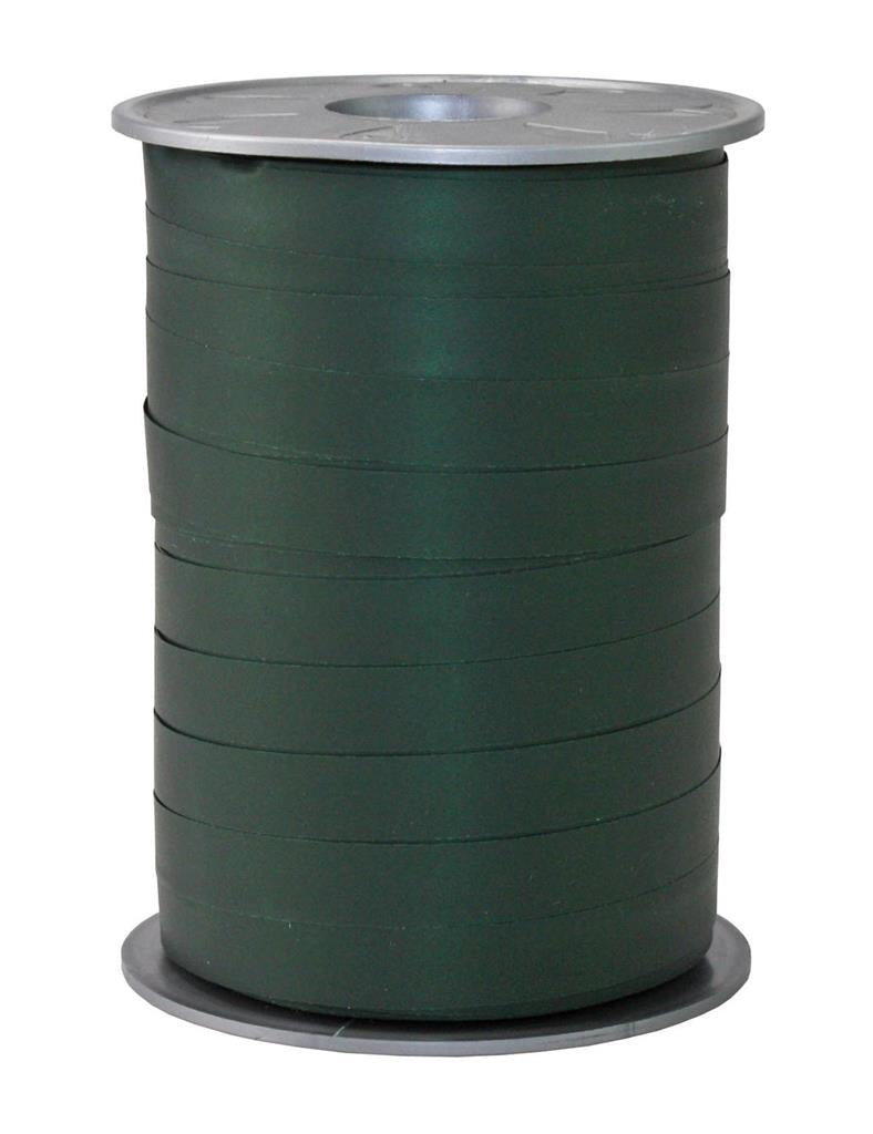 Pattberg Geschenkband Polypropylen, matt, Tannengrün – 10 mm × 200 m