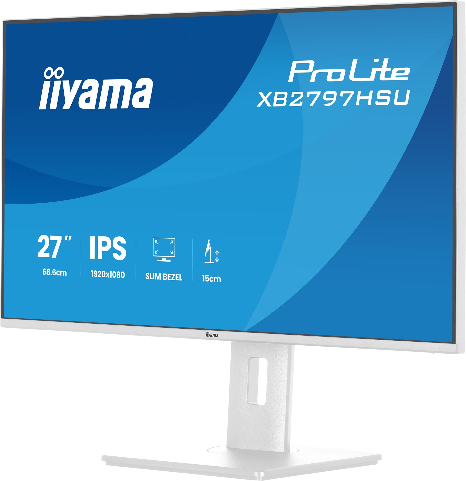 iiyama ProLite XB2797HSU-W1 – 27", 1920 × 1080 (Full HD), IPS, 120 Hz