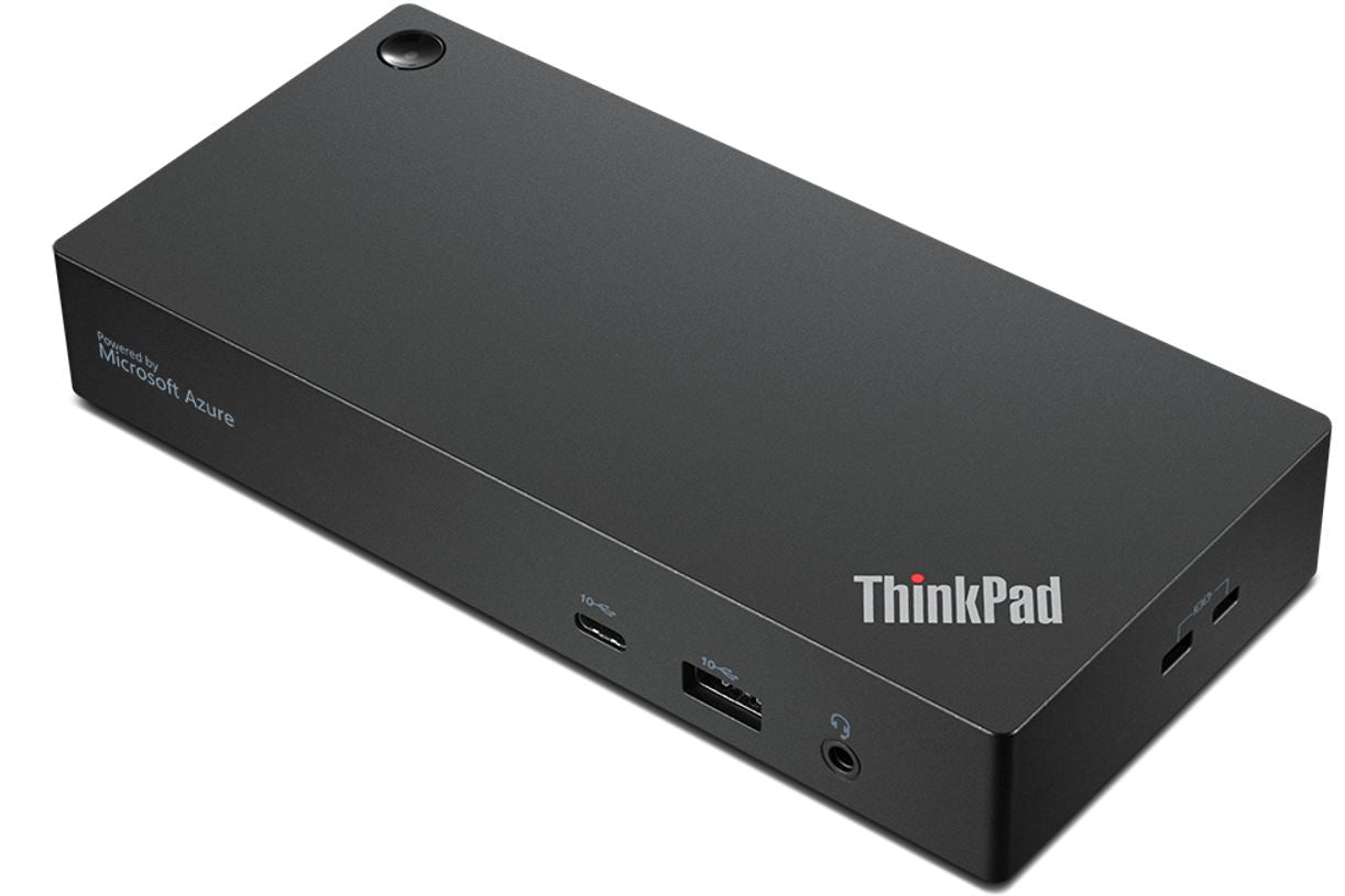 Lenovo ThinkPad Universelle Dockingstation – USB-C, 2× DP, 1× HDMI, 5× USB-A, 135 W PD, GbE, 3,5 mm Audio, für W