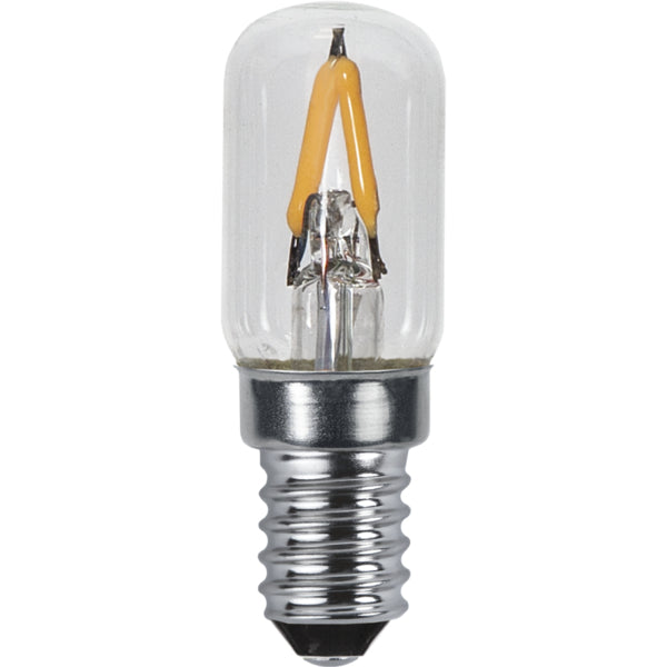 Star Trading Leuchtmittel E14 C37 – 30 lm, 0,3 W, Neutralweiss 3000 K, IP44 – 1 Stk., Klar