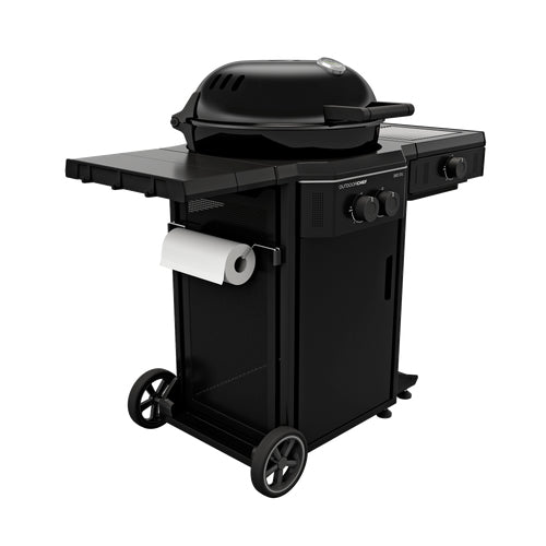 Outdoorchef Gasgrill DAVOS 570 G Pro – 8,5 kW, 2 Brenner, 57 cm Grillfläche – schwarz