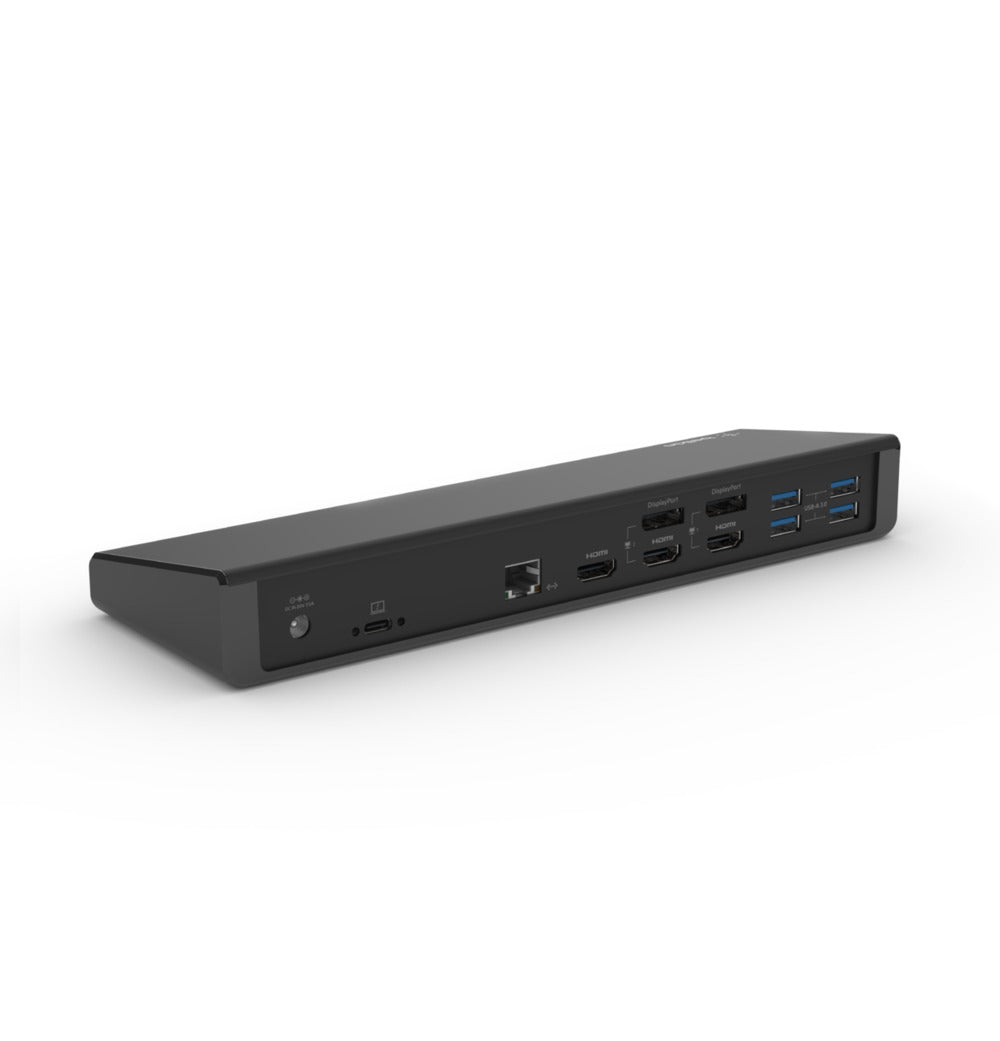 Belkin Dockingstation – USB-C, 2× DP, 3× HDMI, 5× USB-A, 2× USB-C, 85 W PD, GbE, 3,5 mm Audio