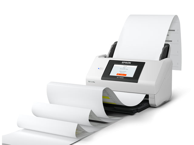 Epson WorkForce DS-790WN – Dokumentenscanner, A4, Duplex, 45 ppm, 600 dpi, ADF 100 Blatt, WLAN, USB