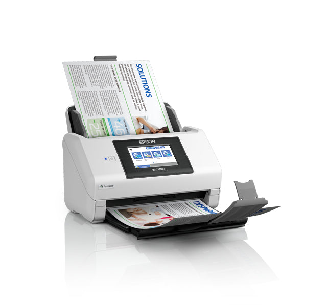 Epson WorkForce DS-790WN – Dokumentenscanner, A4, Duplex, 45 ppm, 600 dpi, ADF 100 Blatt, WLAN, USB