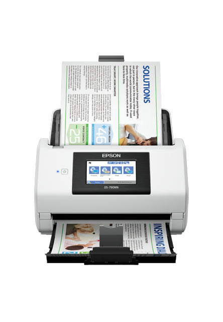 Epson WorkForce DS-790WN – Dokumentenscanner, A4, Duplex, 45 ppm, 600 dpi, ADF 100 Blatt, WLAN, USB