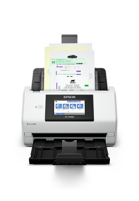 Epson WorkForce DS-790WN – Dokumentenscanner, A4, Duplex, 45 ppm, 600 dpi, ADF 100 Blatt, WLAN, USB