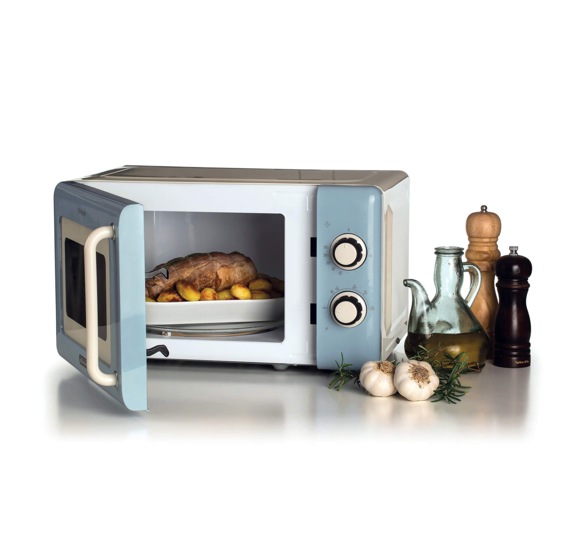 Ariete Solo-Mikrowelle ARI-3960-BL – 20 l, 800 W – blau