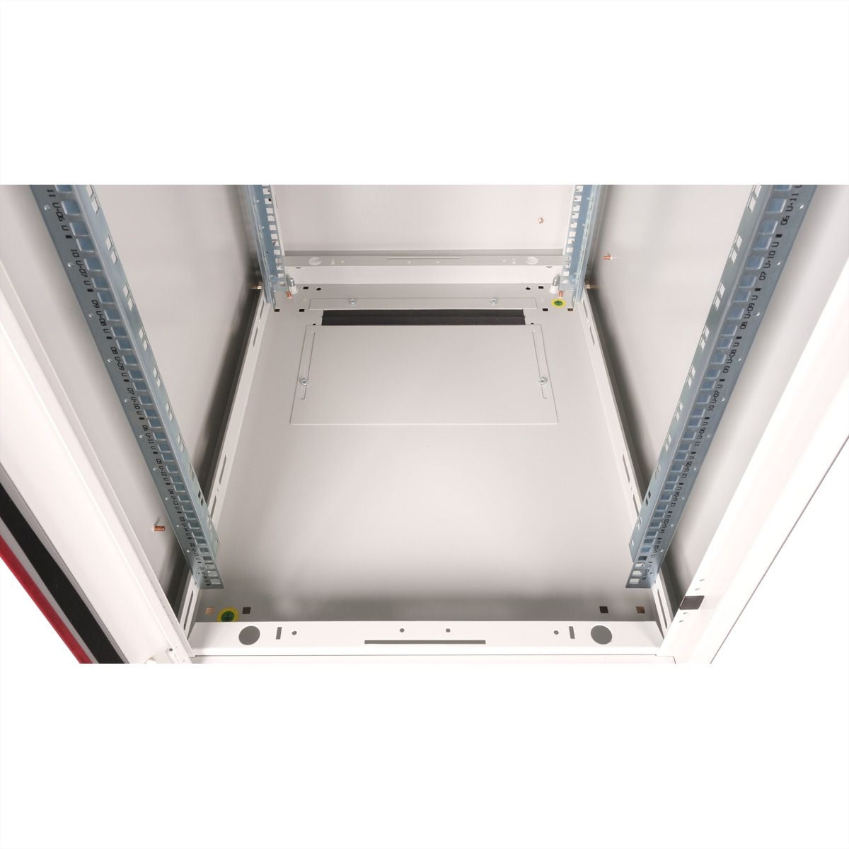 ROLINE Pro – 19" Netzwerkschrank 16U, IP20, abschliessbar, 600 × 800 × 898 mm, lichtgrau, Stahl