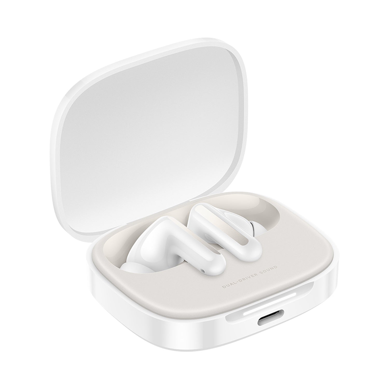 Xiaomi Redmi Buds 6 TWS In-Ear – ANC, mit Ladecase, Weiss, BT 5.4