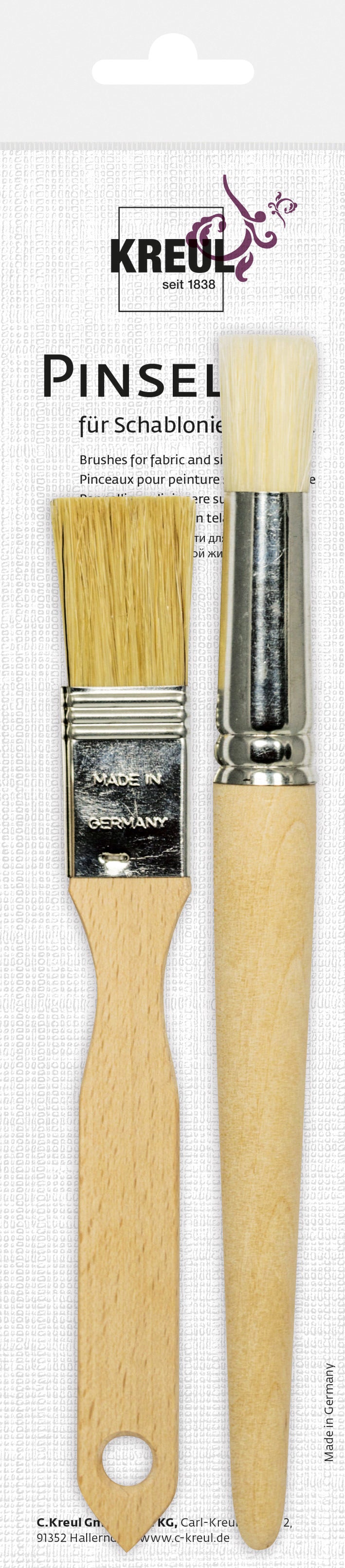 Kreul – Mucki – Fingerfarben – Set, 150 ml, für Textilien