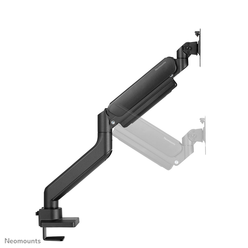 Neomounts DS70 DS70-450BL1 – Monitorarm, 1 Monitor, bis 42", Gasfeder, 180°-Stop, Schwarz