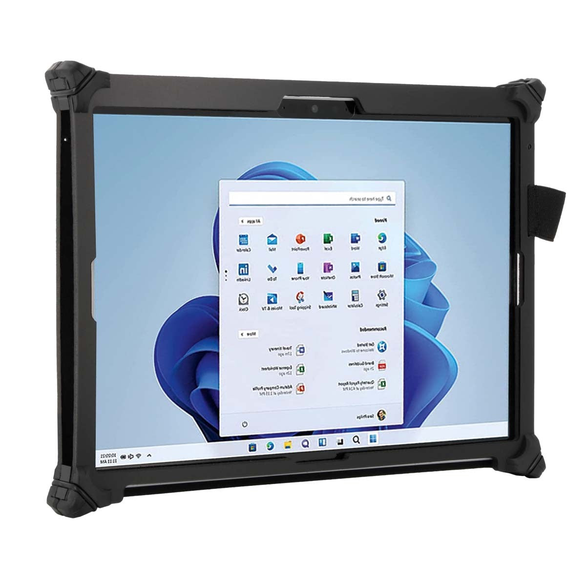 Mobilis Tablet-Hülle für Microsoft Surface Pro 8 13" – Schwarz