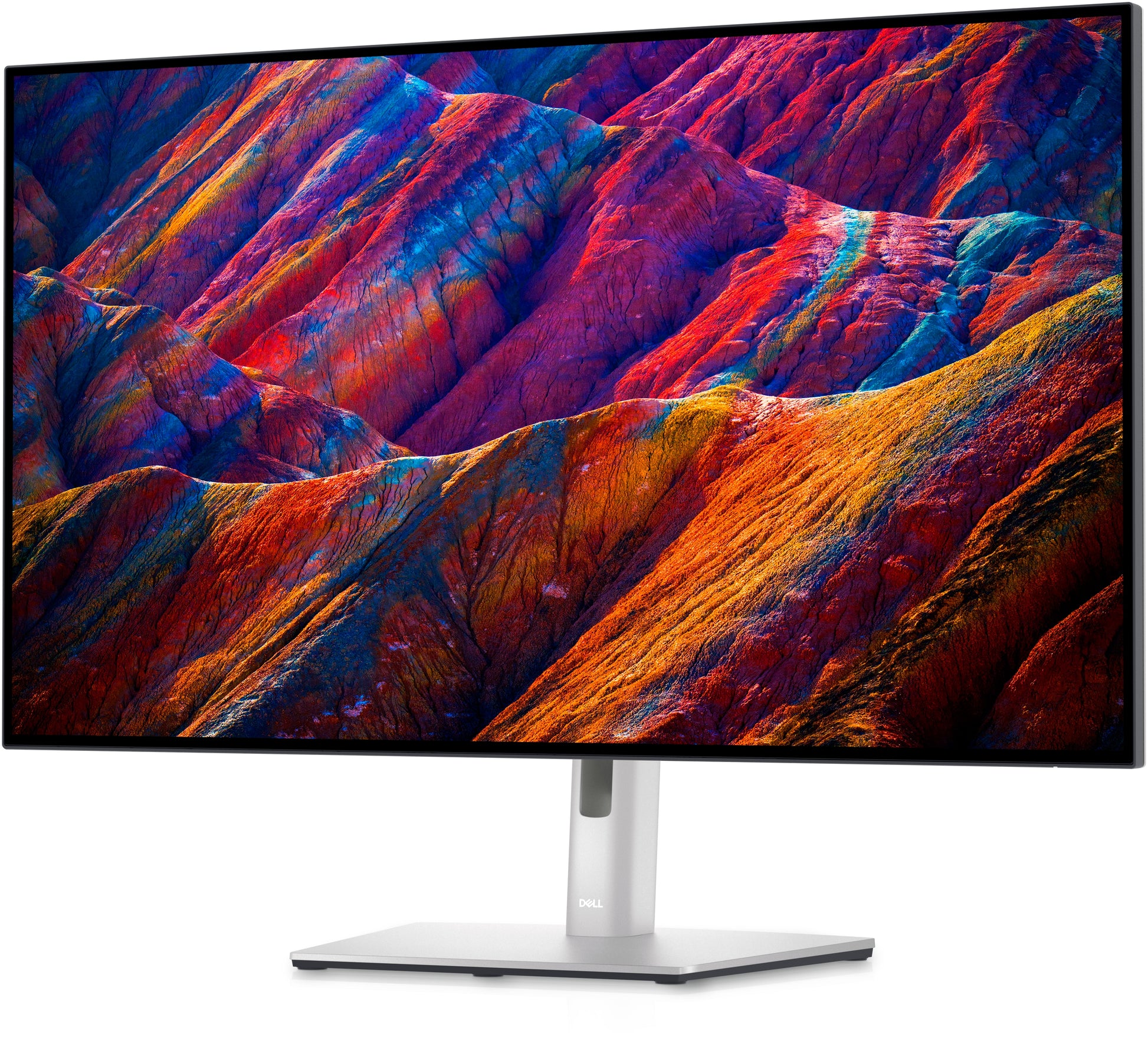 Dell UltraSharp U3223QE – Monitor, 31,5", IPS, 60 Hz, 400 cd/m², USB-C 90 W, VESA 100 × 100, Silber