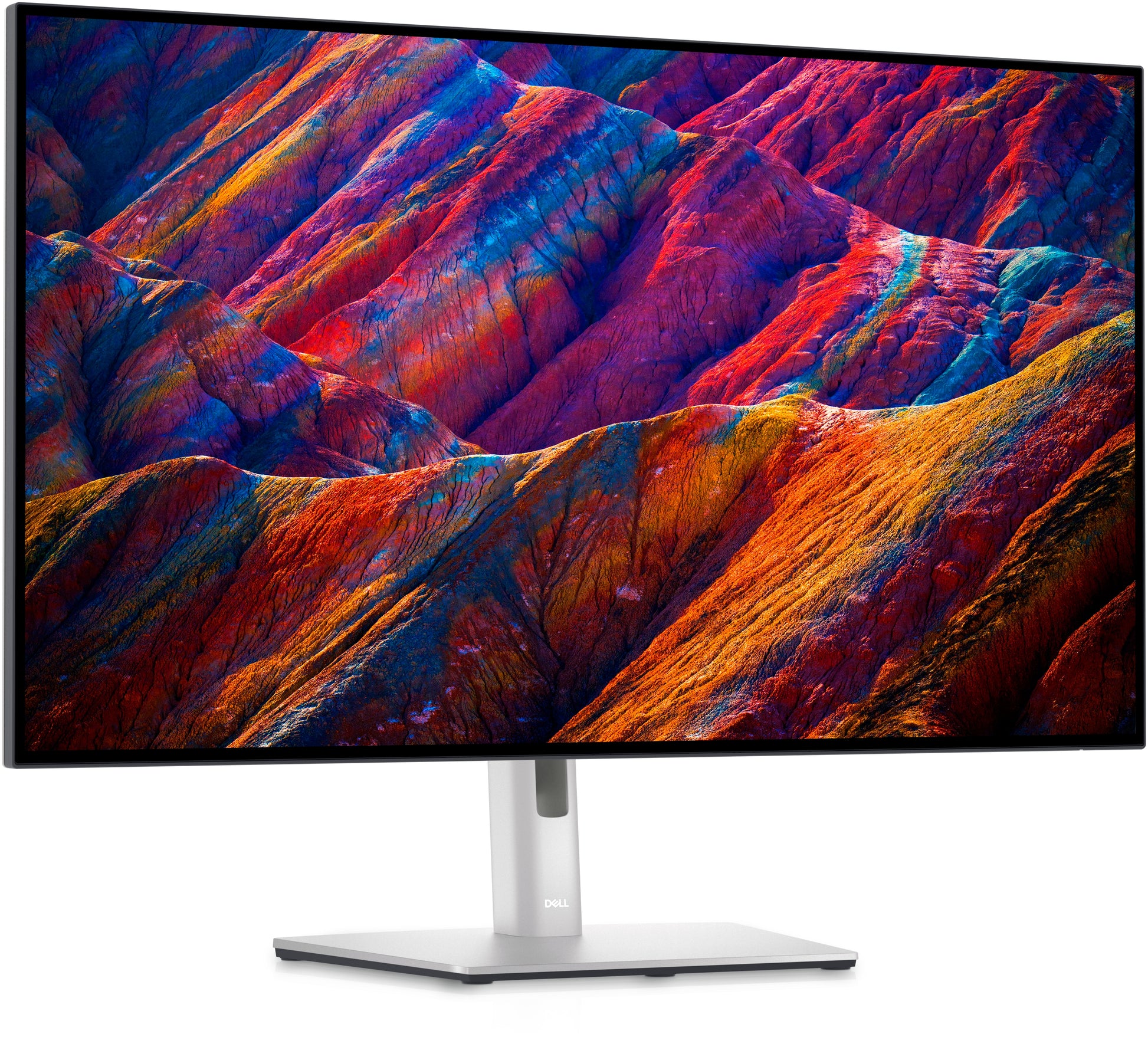 Dell UltraSharp U3223QE – Monitor, 31,5", IPS, 60 Hz, 400 cd/m², USB-C 90 W, VESA 100 × 100, Silber