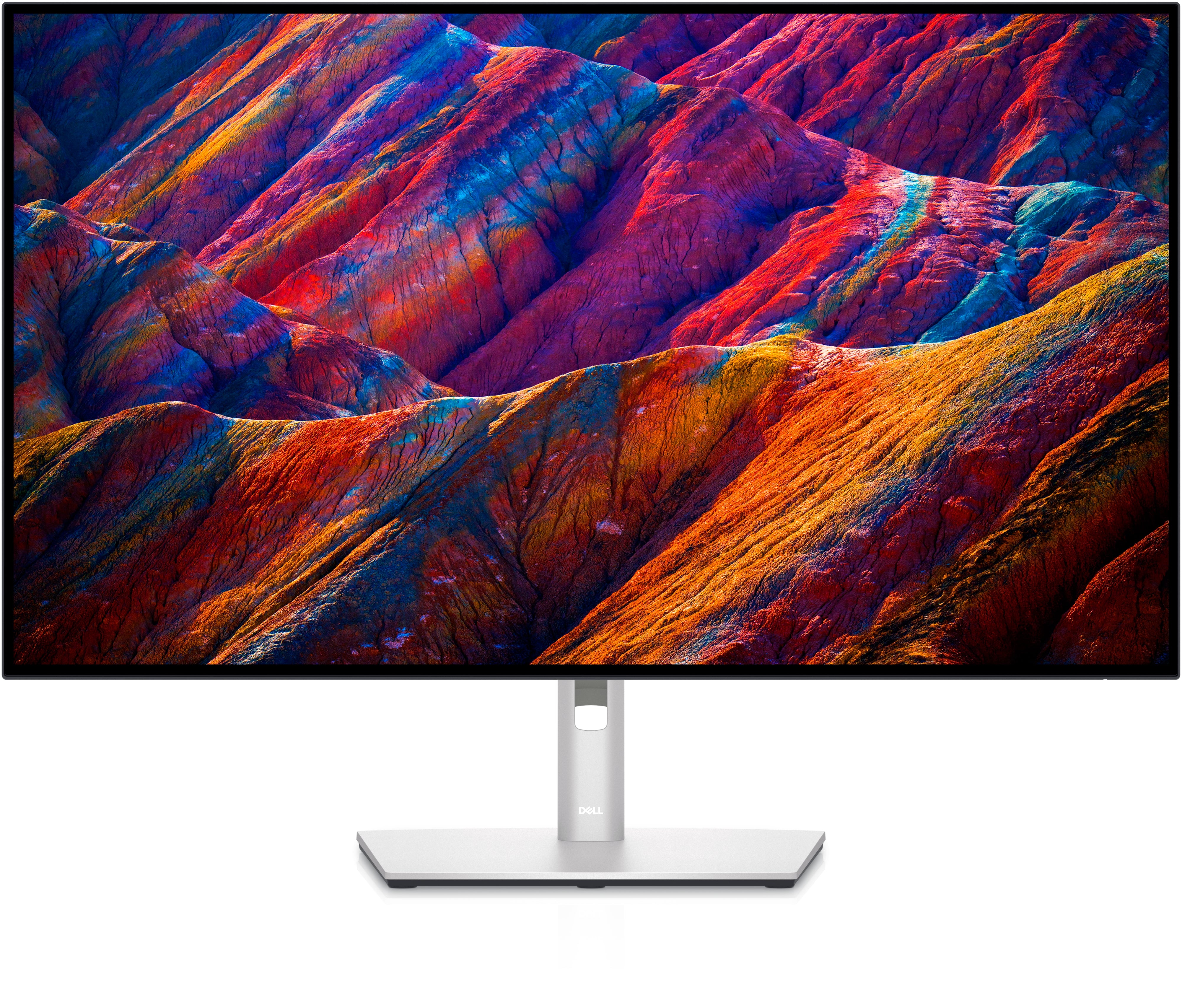 Dell UltraSharp U3223QE – Monitor, 31,5", IPS, 60 Hz, 400 cd/m², USB-C 90 W, VESA 100 × 100, Silber