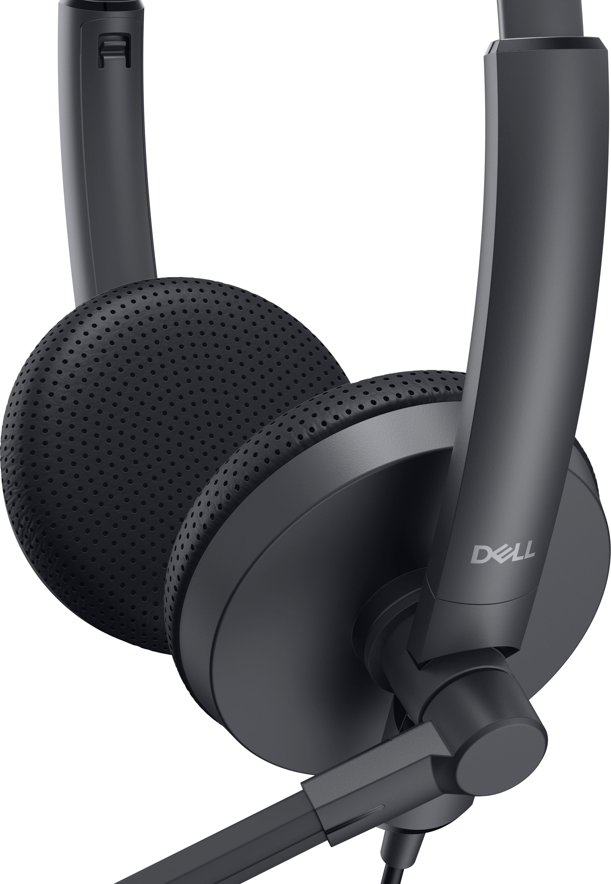 DELL WH1022 Office-Headset – On-Ear, Stereo, Kabelgebunden, Schwarz