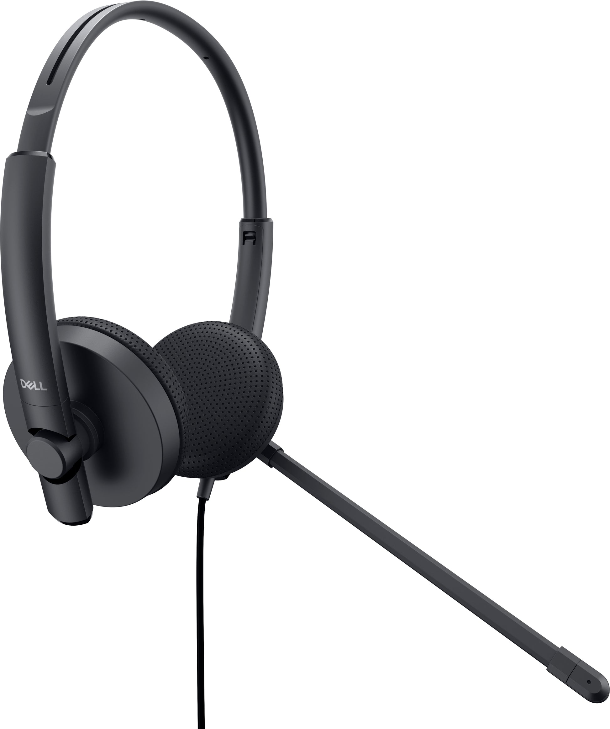 DELL WH1022 Office-Headset – On-Ear, Stereo, Kabelgebunden, Schwarz