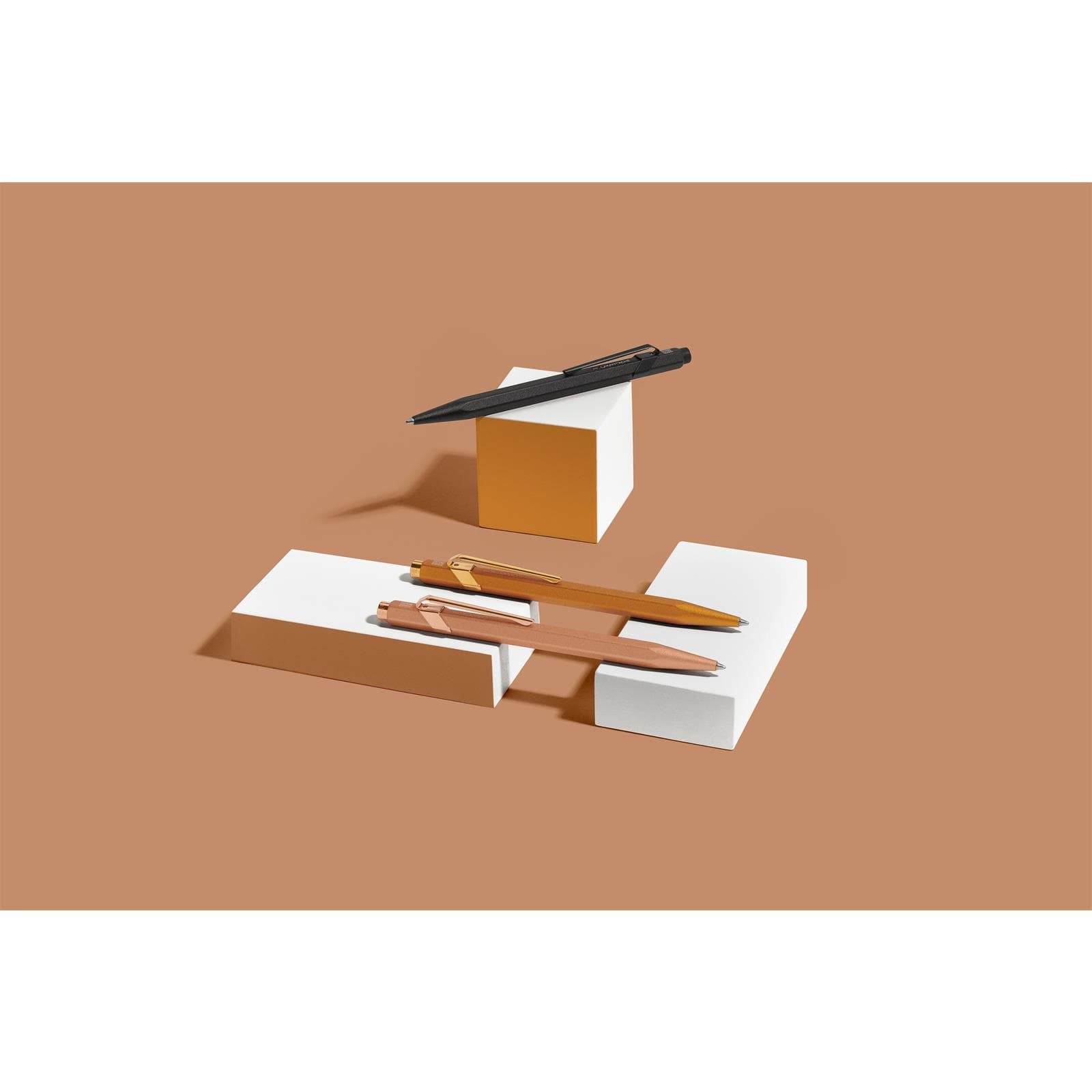 Caran d-Ache 849 Premium Brut Rosé Druckbleistift – 0,7 mm – Aluminium – Roségold