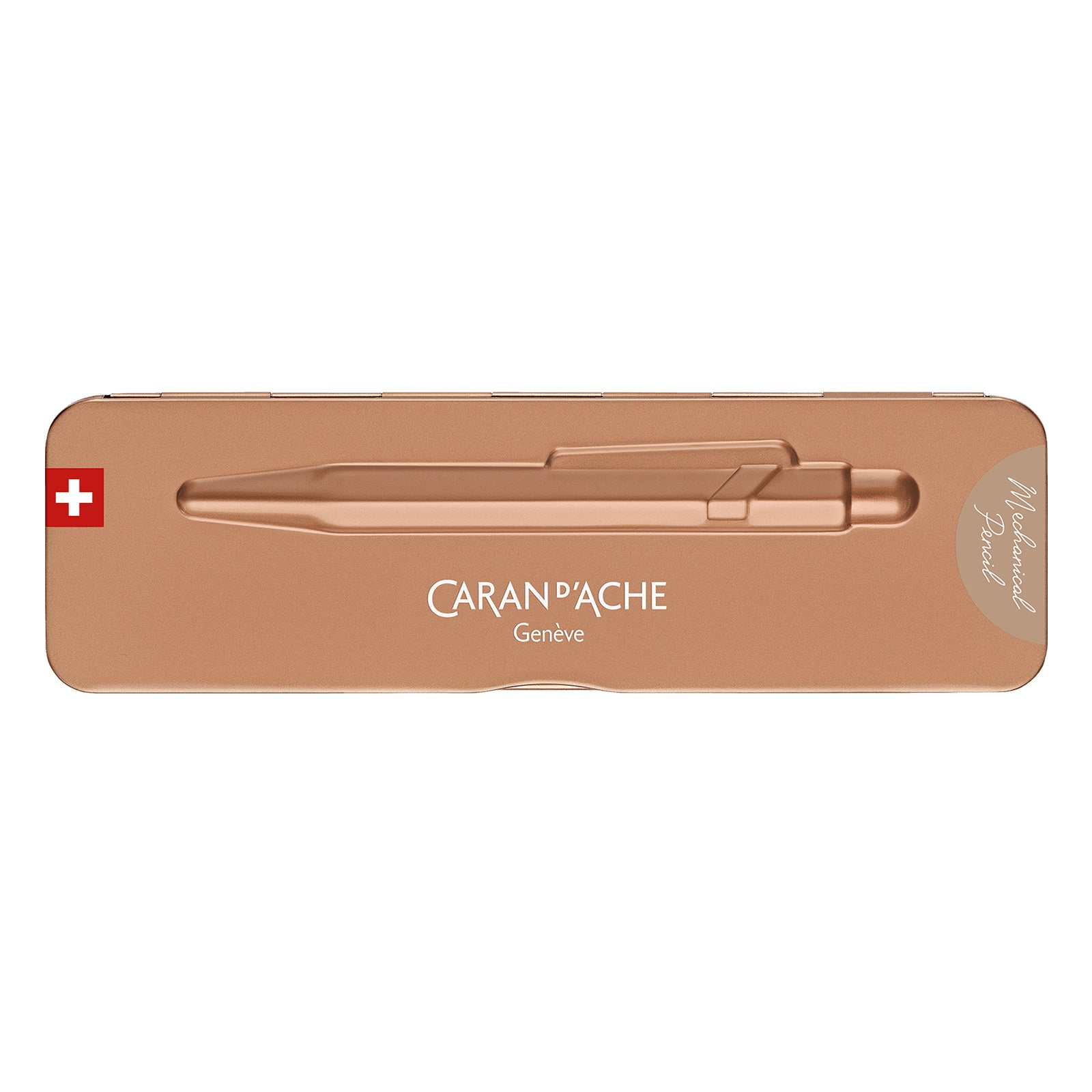 Caran d-Ache 849 Premium Brut Rosé Druckbleistift – 0,7 mm – Aluminium – Roségold