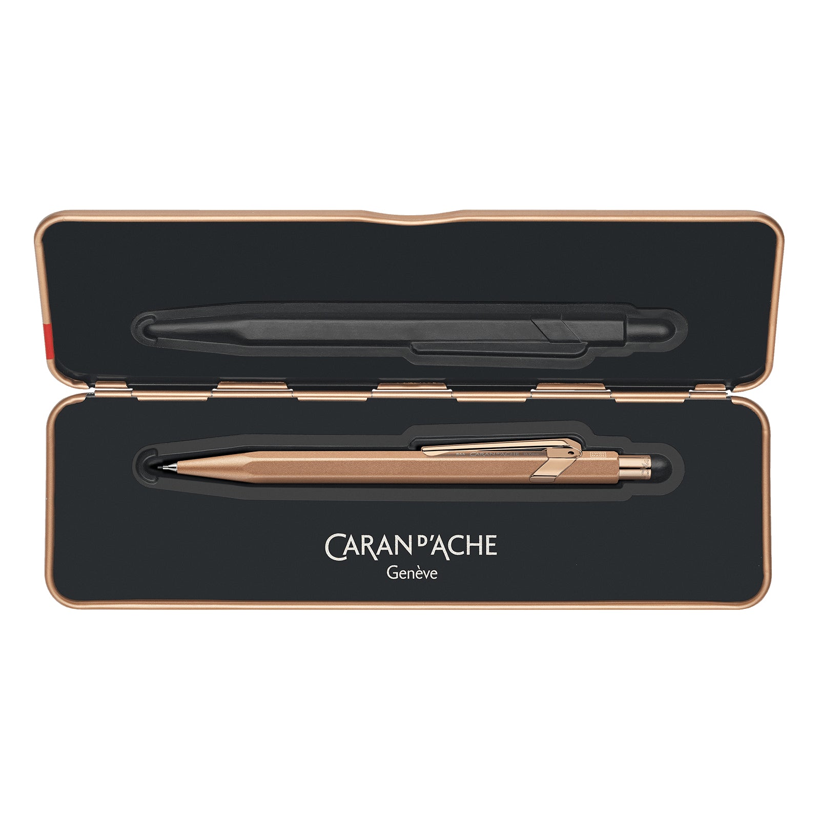 Caran d-Ache 849 Premium Brut Rosé Druckbleistift – 0,7 mm – Aluminium – Roségold