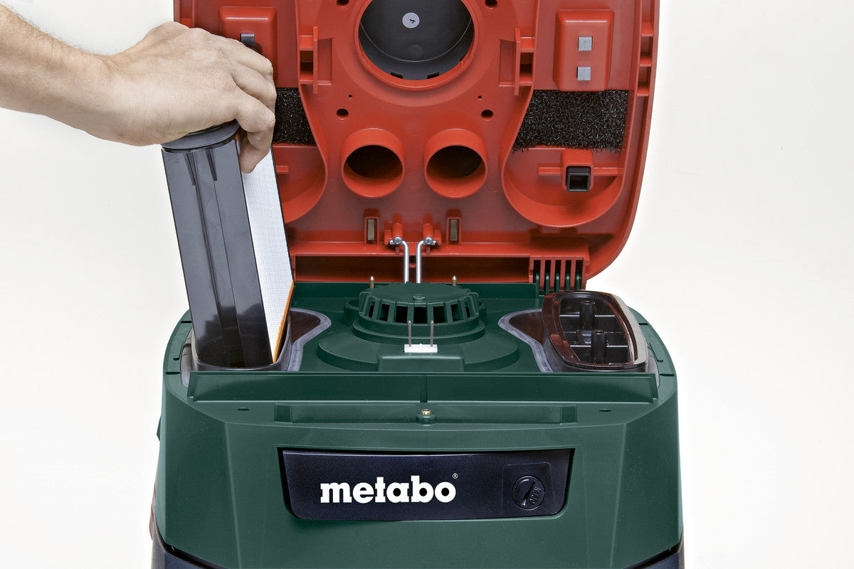 Metabo Absauganlage ASR 35 L – 2-in-1, 1400 W, 35 l, Netzbetrieb