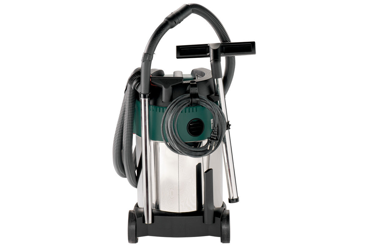 Metabo Absauganlage ASA 30 L PC INOX – 2-in-1, 1250 W, 25 l, Netzbetrieb