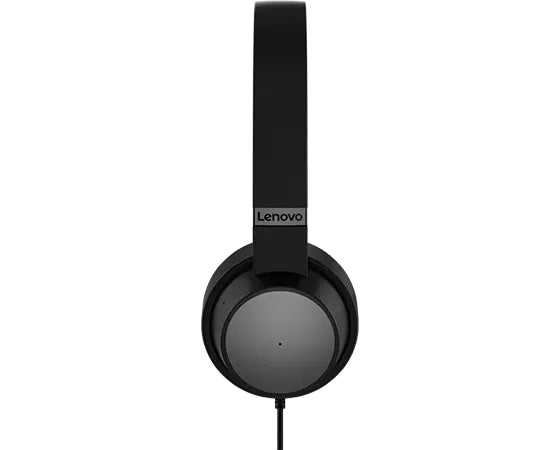 Lenovo Go Wired Office-Headset – On-Ear, Stereo, Kabel (USB-C), ANC, Schwarz