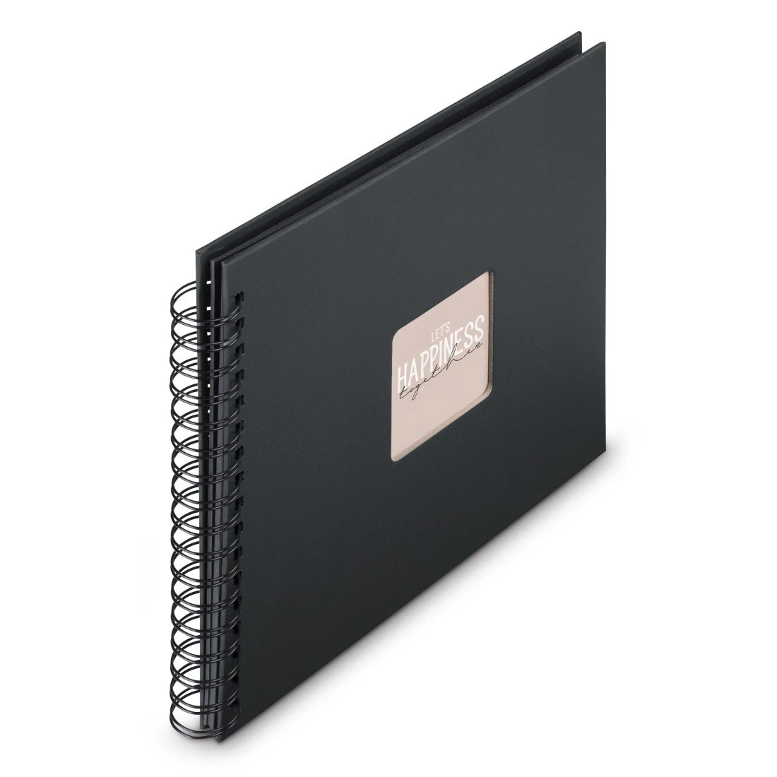 Hama Fotoalbum – schwarz, mit Pergaminzwischenblättern, Papier, 280 × 240 mm