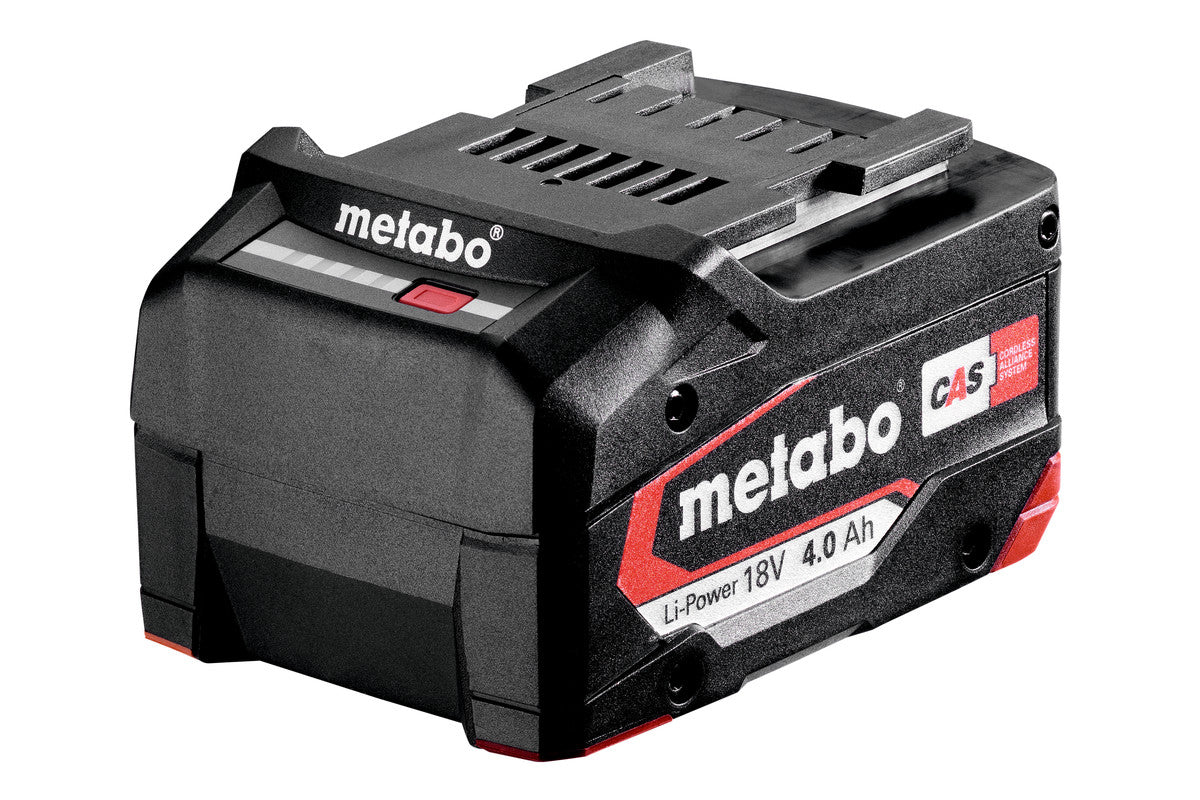 Metabo Akku 18 V 4,0 Ah (72 Wh) – für Bohrer – für CAS