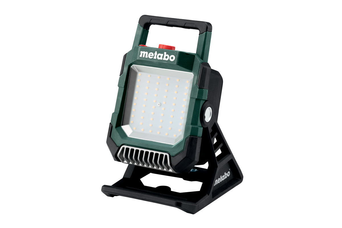 Metabo Arbeitsleuchte BSA 18 LED 4000 – 4000 lm, 270°, 18 V Akku (CAS), IPX3, dimmbar – Grün