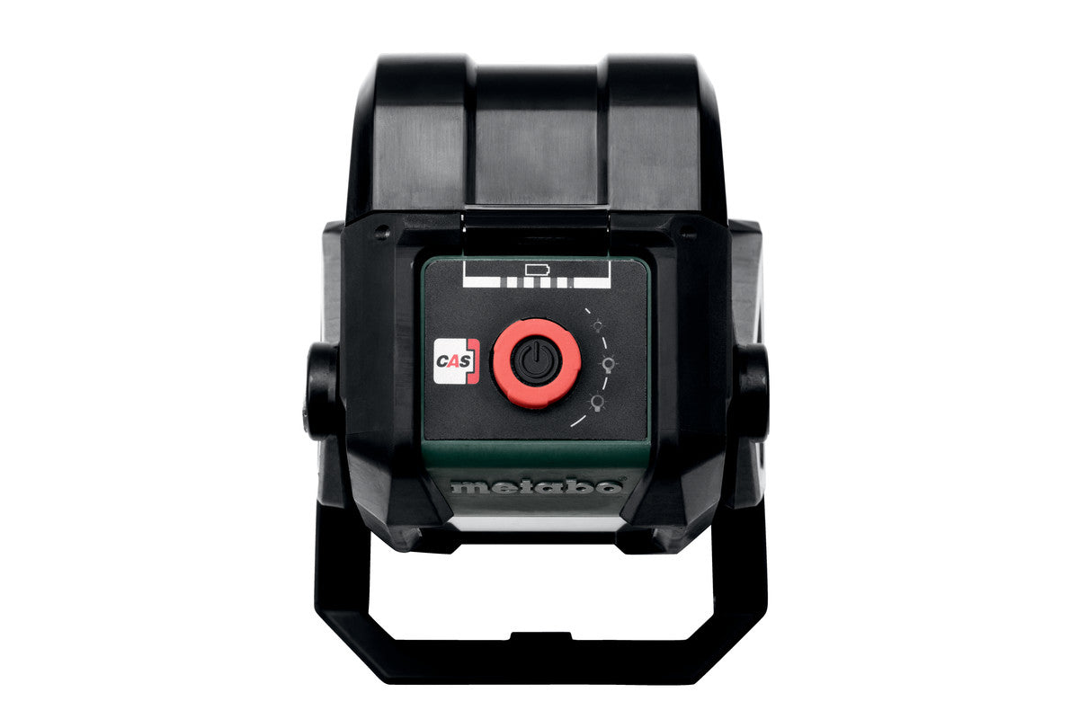Metabo Akku-Baustrahler BSA 12-18 LED 2000 – 2000 lm, dimmbar, IP54, schwarz/grün