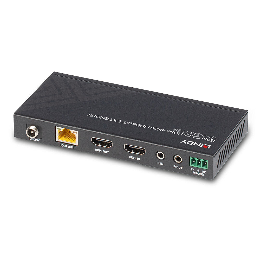 Lindy HDBaseT-Extender über Cat.6, HDMI, 4K 60 Hz, bis 150 m