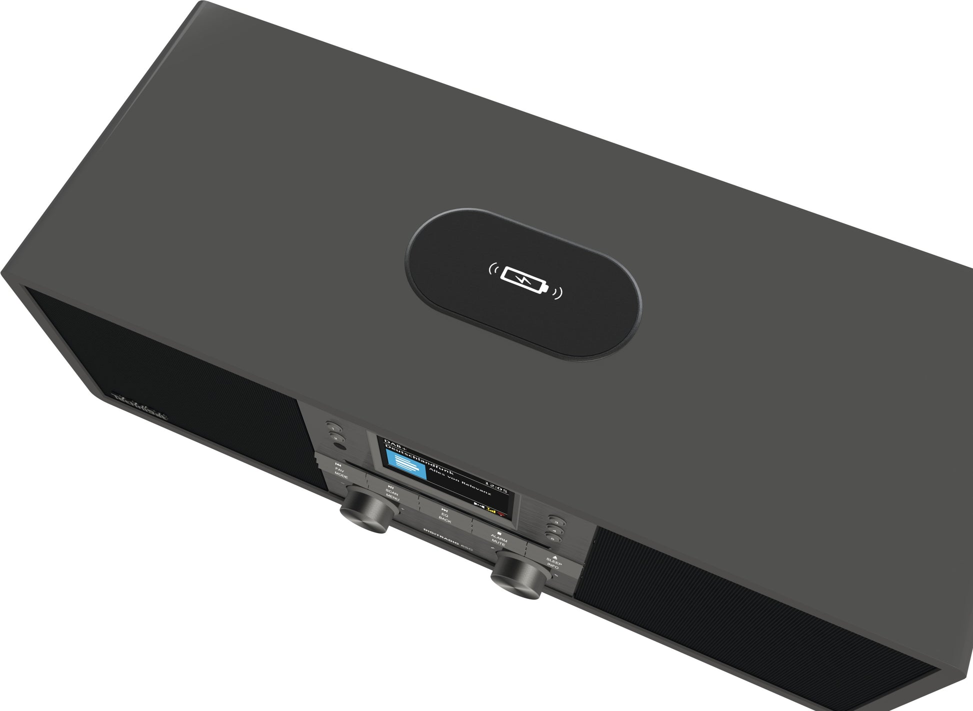 TechniSat DigitRadio 650 – DAB-/Internetradio – Tischradio – UKW, Bluetooth, Amazon Music – Anthrazit