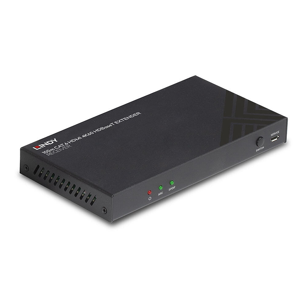 Lindy HDBaseT-Receiver – HDMI, Cat-6, 4K @ 60 Hz, bis 100 m