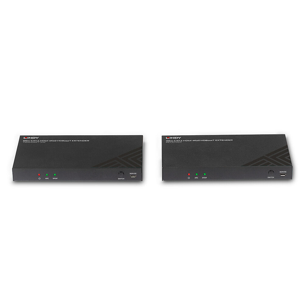 Lindy HDMI Extender über HDBaseT, bis 100 m, 4K (3840 × 2160)