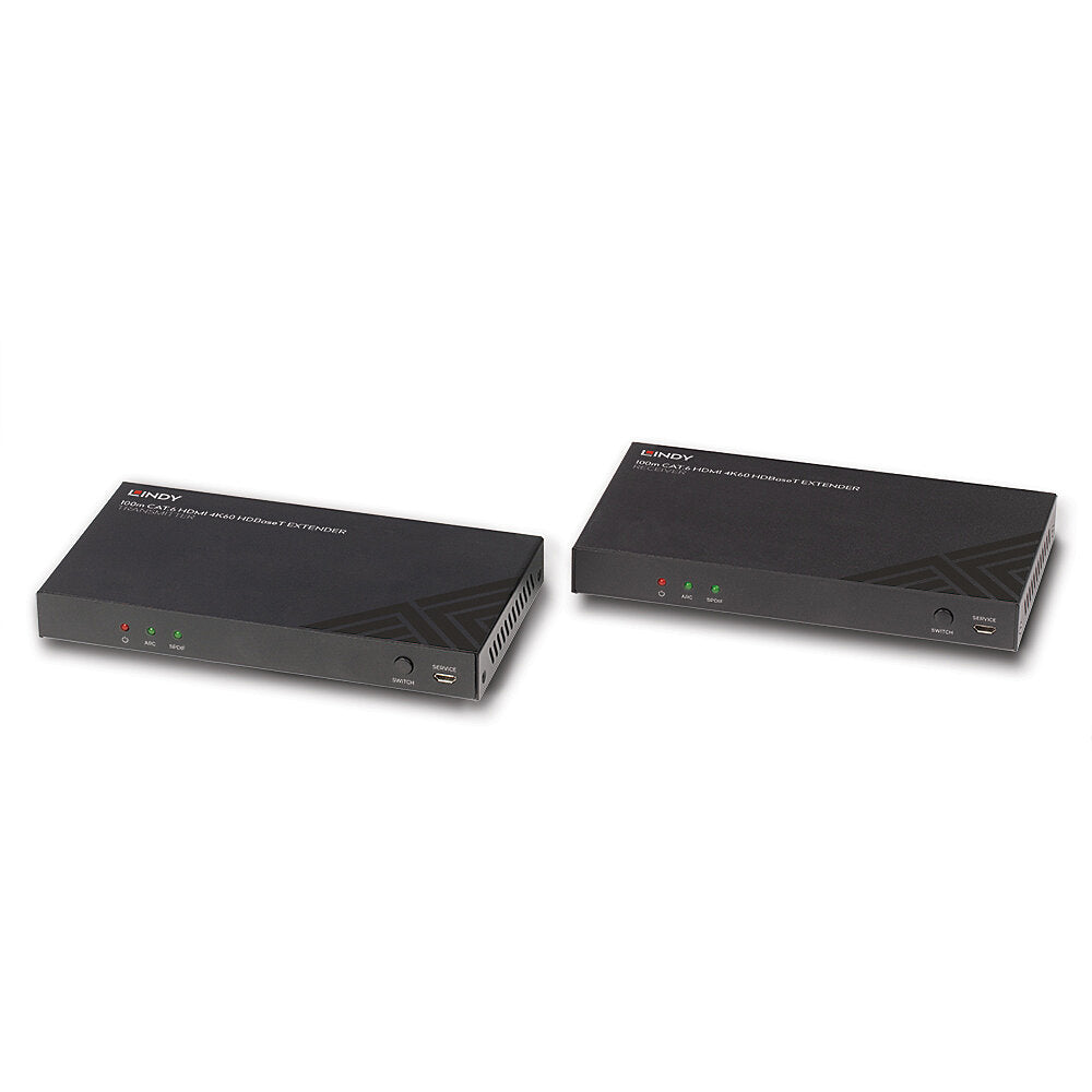 Lindy HDMI Extender über HDBaseT, bis 100 m, 4K (3840 × 2160)