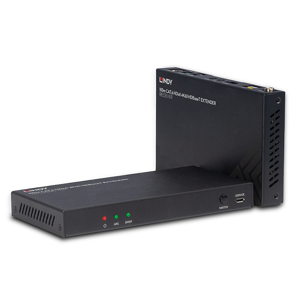 Lindy HDMI Extender über HDBaseT, bis 100 m, 4K (3840 × 2160)