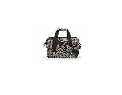 Reisenthel Umhängetasche Allrounder M – 18 l, Polyester, Barock-Marmor