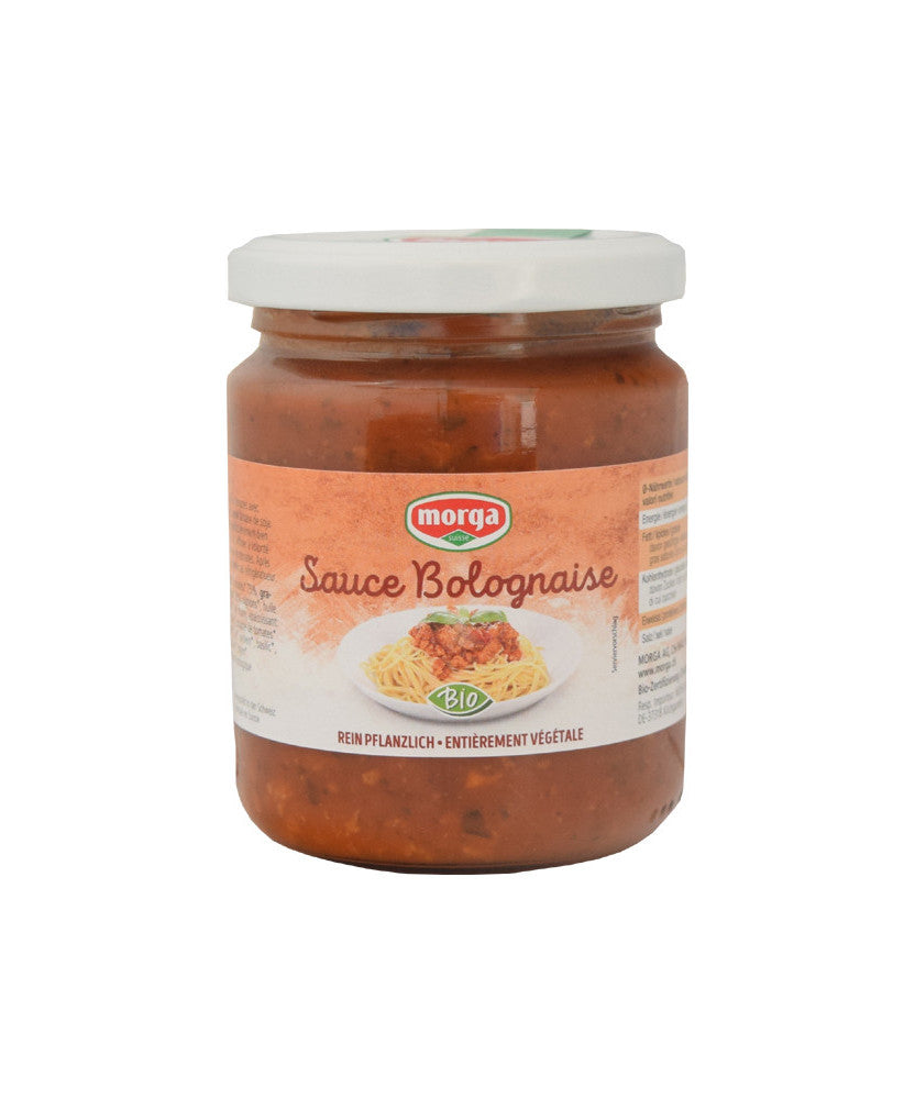 Morga Bolognese-Sauce mit Soja, Bio – 250 g