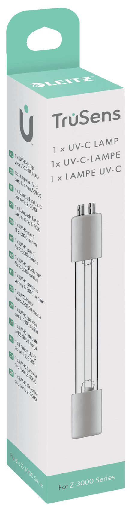 Leitz UV-C-Lampe – für TruSens Z-3000, silber/schwarz