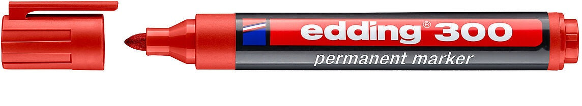 Edding Permanent Marker – rot
