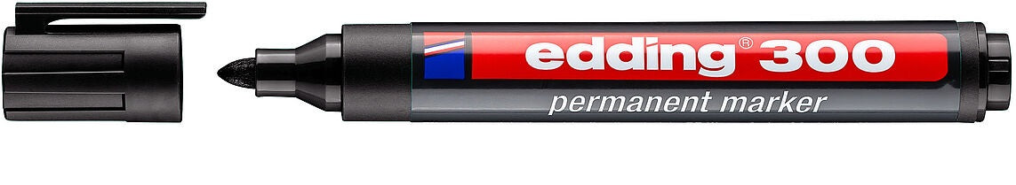 Edding Permanent Marker – schwarz
