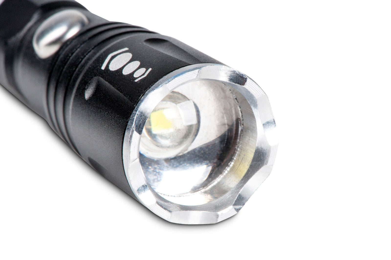 MAUL Taschenlampe MAULdion 8186690 – 20 lm, 10 m, IPX4, inkl. AA-Batterie – Schwarz