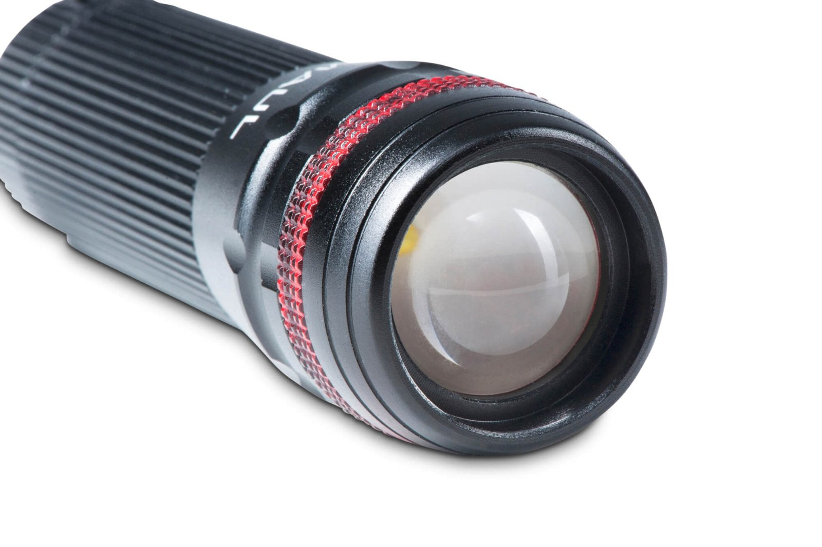 MAUL Taschenlampe MAULeos – 15 lm, 10 m, IPX4, Batterie 1×AA (2300 mAh) – Schwarz