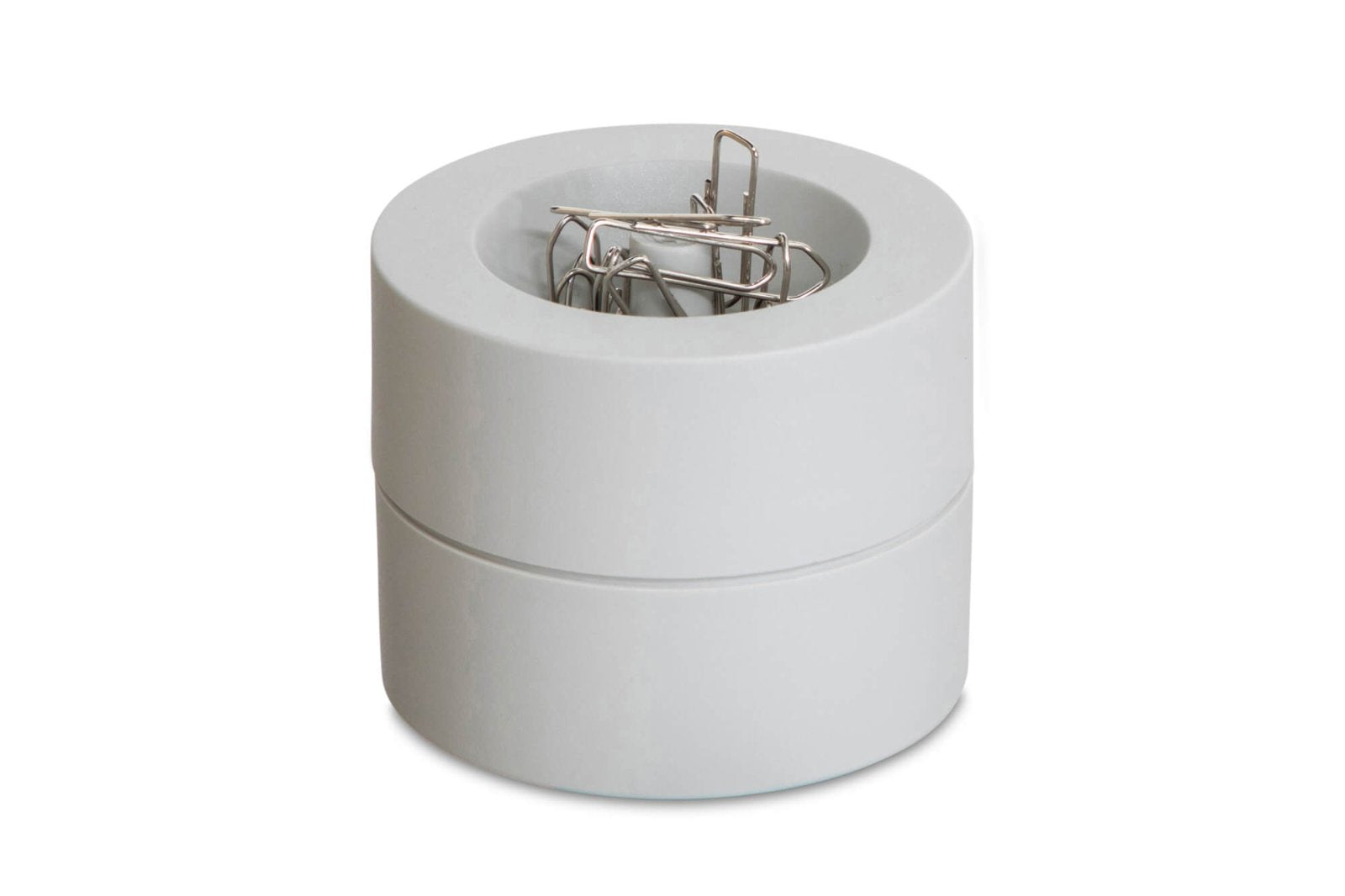 MAUL Klammerspender – Kunststoff, Grau, 73 × 60 mm