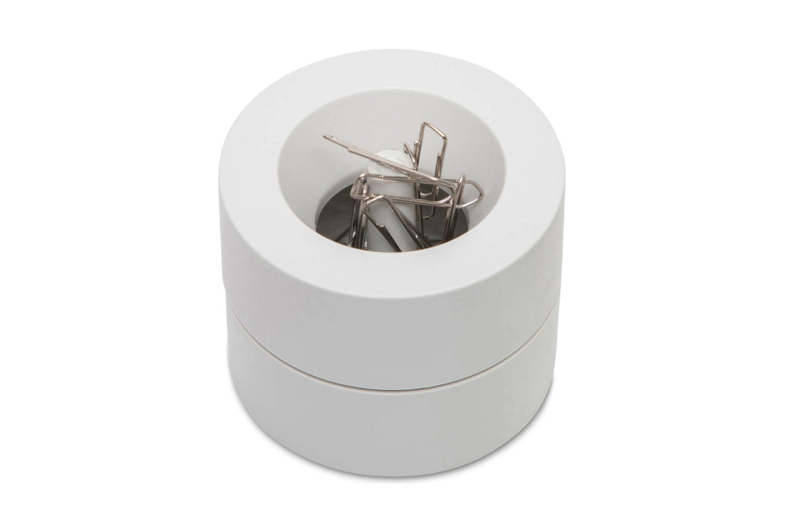 MAUL Klammerspender – Kunststoff, Grau, 73 × 60 mm