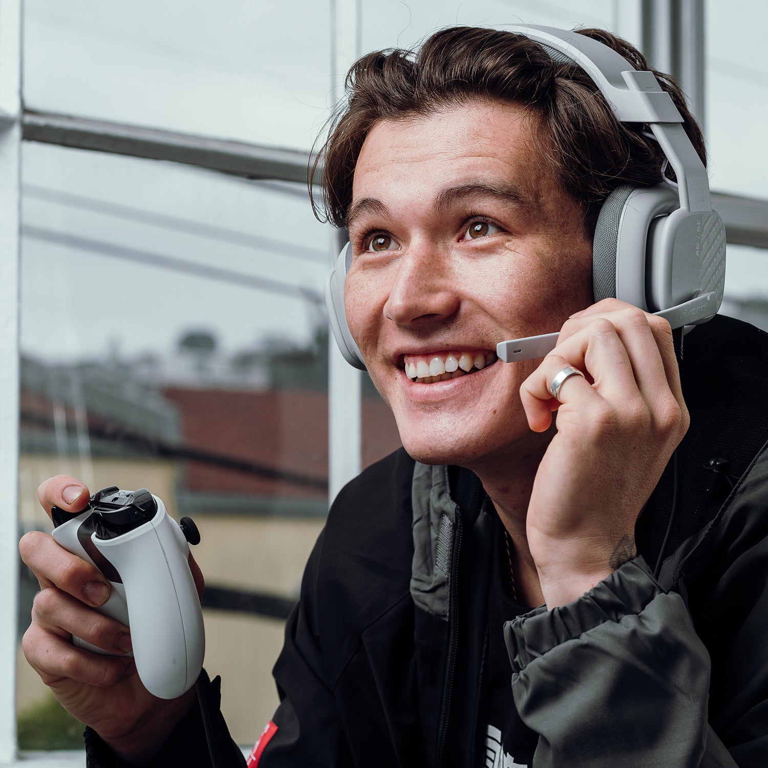 ASTRO Gaming A10 Gen 2 Gaming-Headset – Over-Ear, Stereo, Kabelgebunden, 3,5 mm Klinke, Grau