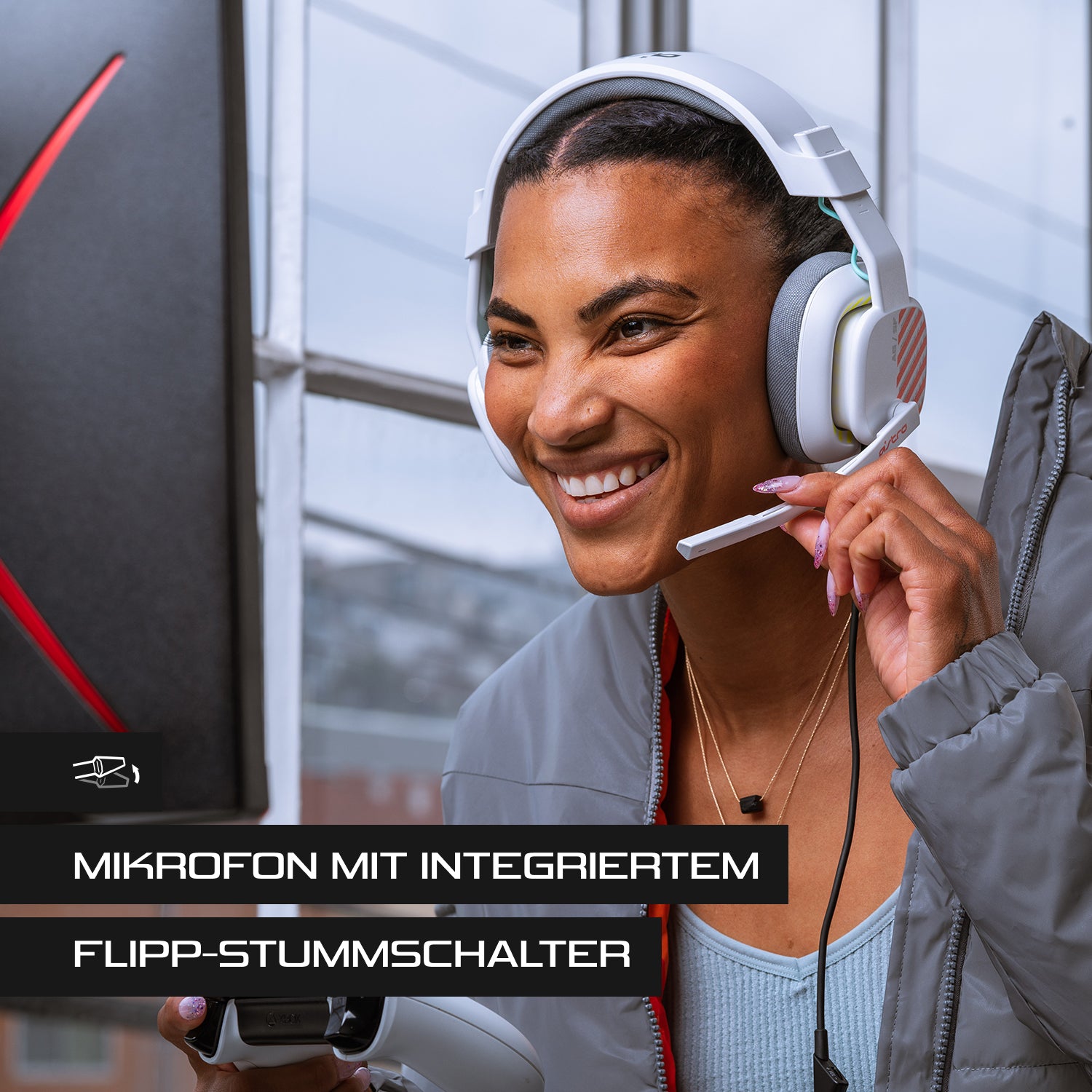 ASTRO Gaming A10 Gen 2 Gaming-Headset – Over-Ear, Kabelgebunden, 3,5 mm Klinke, für PC, Xbox, Playstation, Weiss