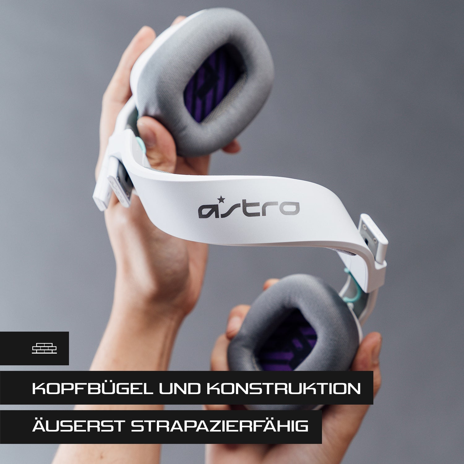 ASTRO Gaming A10 Gen 2 Gaming-Headset – Over-Ear, Kabelgebunden, 3,5 mm Klinke, für PC, Xbox, Playstation, Weiss